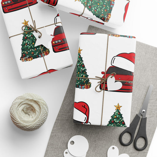 BMW Christmas Gift Wrapping Paper