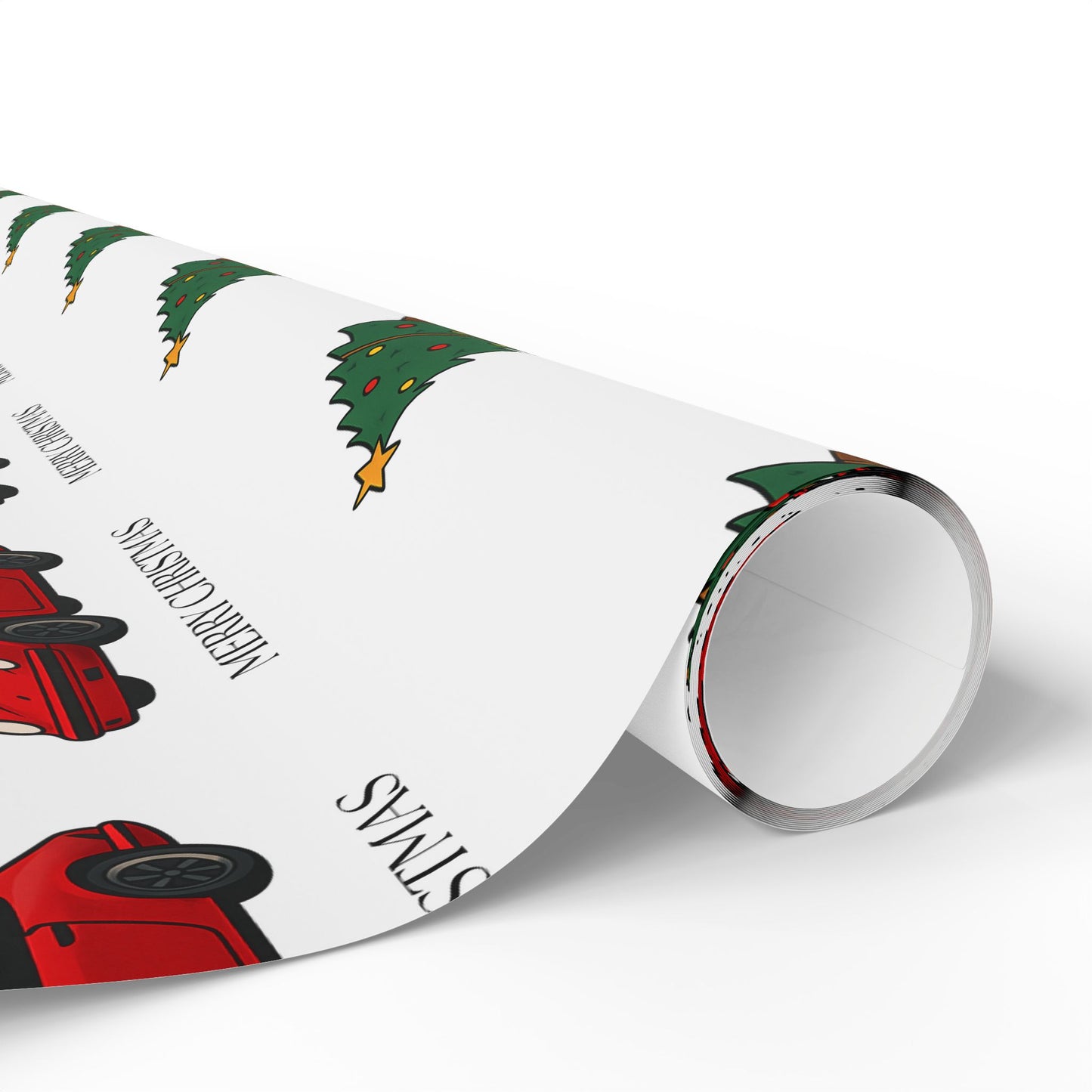 Porsche Christmas Wrapping Paper Roll