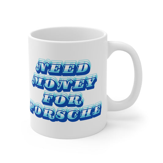 Porsche Fund Mug in Blue