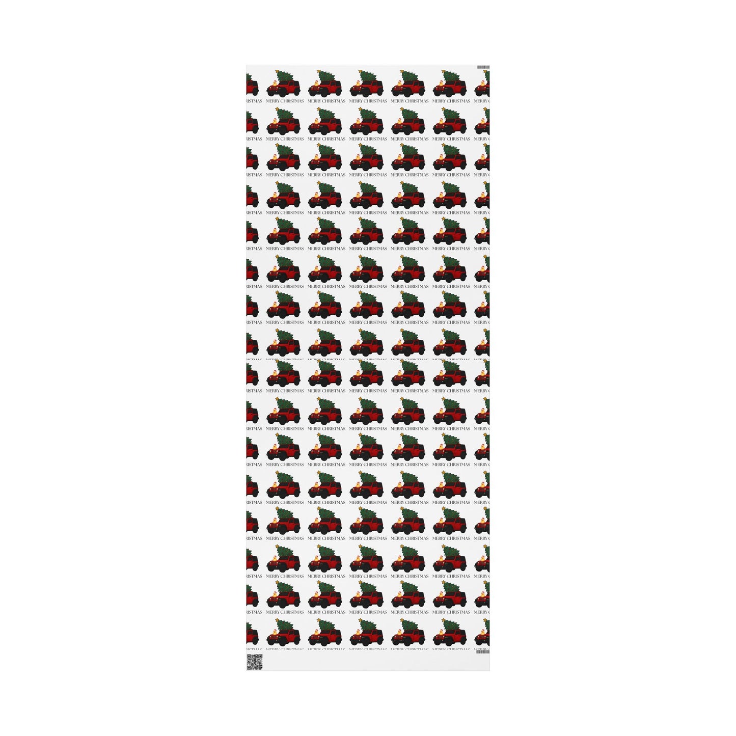 Christmas Jeep Gift Wrapping Paper
